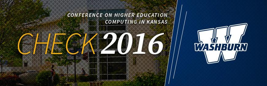 CHECK 2016 at Washburn University